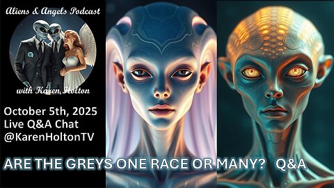 Aliens & Angels Live Podcast, October 5th, 2025 – Q&A Live Chat