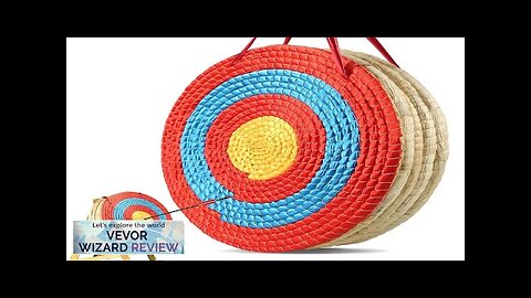 VEVOR Archery Target 5 Layers 20" Arrow Target Traditional Solid Straw Round Review