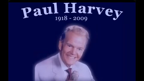 PAUL HARVEY'S CHRISTMAS DAY BROADCAST, 1965: "THE STORY OF THE BIRDS"
