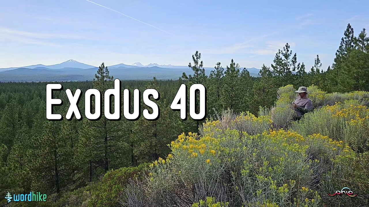 Exodus 40, Bible Reading in Nature, BSB