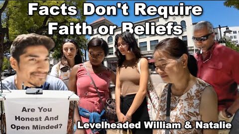 Facts Don't Require Faith or Beliefs- Downtown Riverside CA