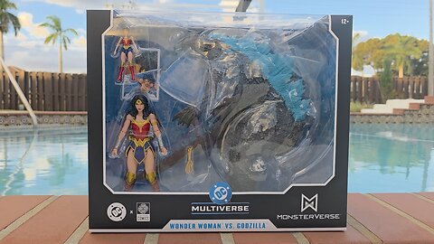 Wonder Woman VS. Godzilla 2-Pack | DC x Monsterverse