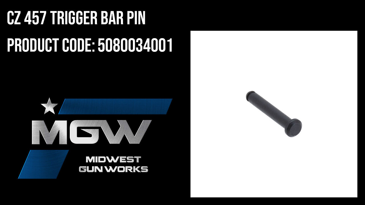 CZ 457 Trigger Bar Pin - 5080034001