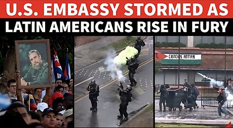 U.S. Embassy Attacked; Scores Storm Diplomatic Facility With Arrows, Teargas EXPLODE | Venezuela