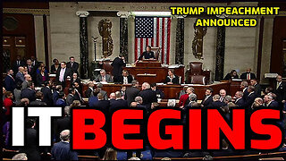 Breaking- Trump Impeachment announced by Congress - Chaos in Washington