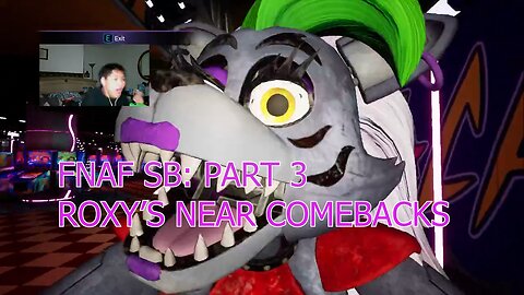 FNAF Security Breach: Lockdown Gameplay | I almost died!🥀