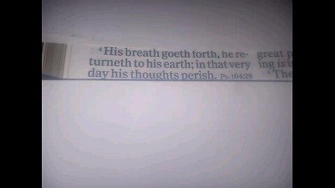 Psalm 104:29, Psalm 146:4