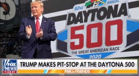 Trump Visits Daytona 500, while Trudeau does Tranny Story Time...