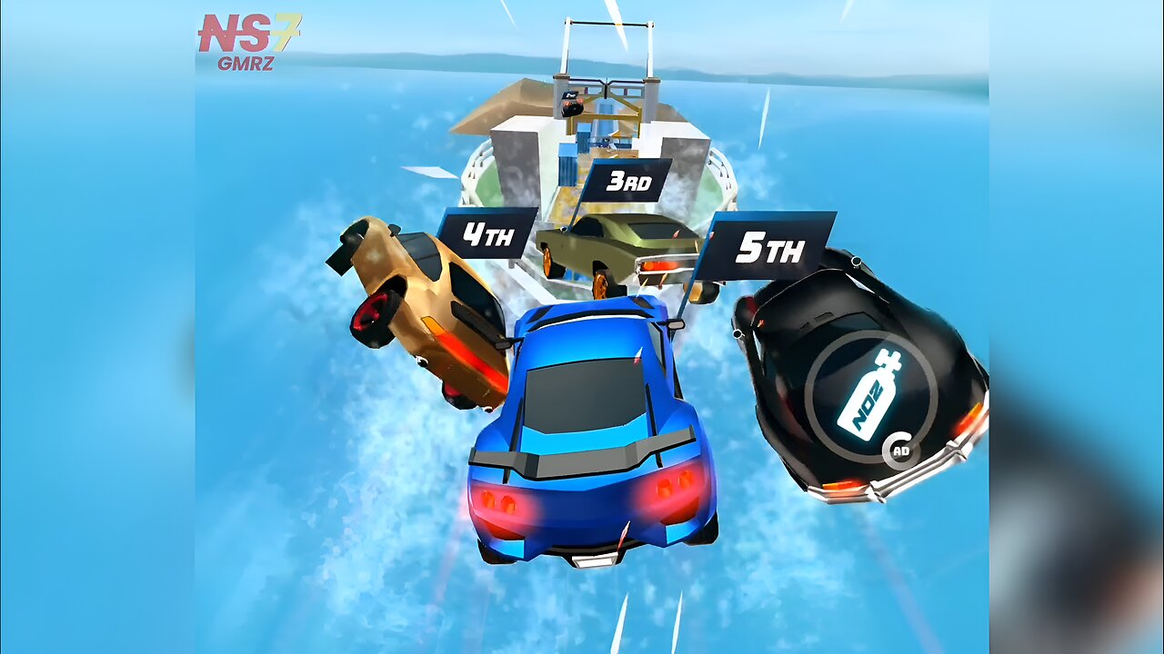 Cars Super Jump in Race - Car Master - Car Racing 3D - Android Gameplay @NS7GMRZ