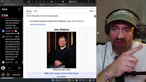 Chief Justice John Roberts Worked With Norm Eisen