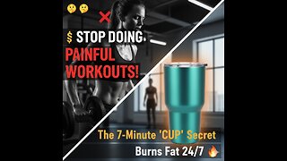 🤫 STOP doing [Painful Workout]! The 7-Minute 'Cup' Secret That Burns Fat 24/7 🔥