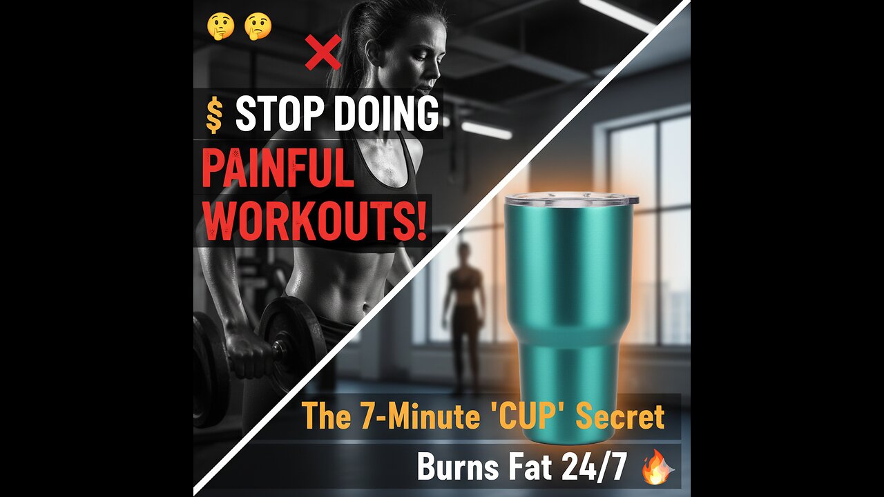 🤫 STOP doing [Painful Workout]! The 7-Minute 'Cup' Secret That Burns Fat 24/7 🔥