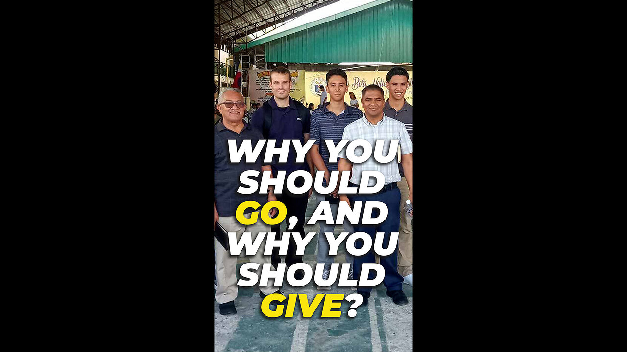 Why You Should Go, and Why You Should Give?