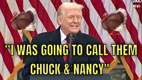 Trump says Biden’s AUTOPEN negated Joe’s Turkey Pardons last year! 😂 🤣 🦃