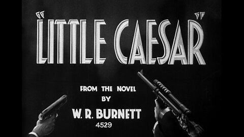 Rico Takes Over UHF 33 (Little Caesar 1931) Full Movie!