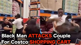Man SAVAGELY ATTACKS Couple for Shopping Cart