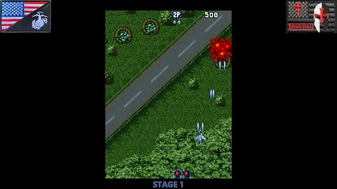 Gamer By Proxy: "Aero Fighters" [Mao (F-15) All Stages] (Arcade - 1992) [NA Version]