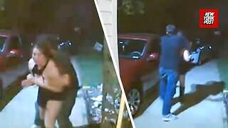 Terrifying video shows woman screaming for help during possible abduction