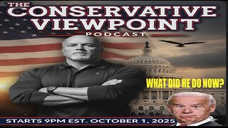 LIVE TONIGHT AT 9PM EST. ON THE CONSERVATIVE VIEWPOINT: WHAT DID BIDEN DO TO SOME AMERICANS??