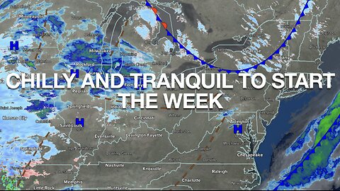 Chilly And Tranquil To Start The Week