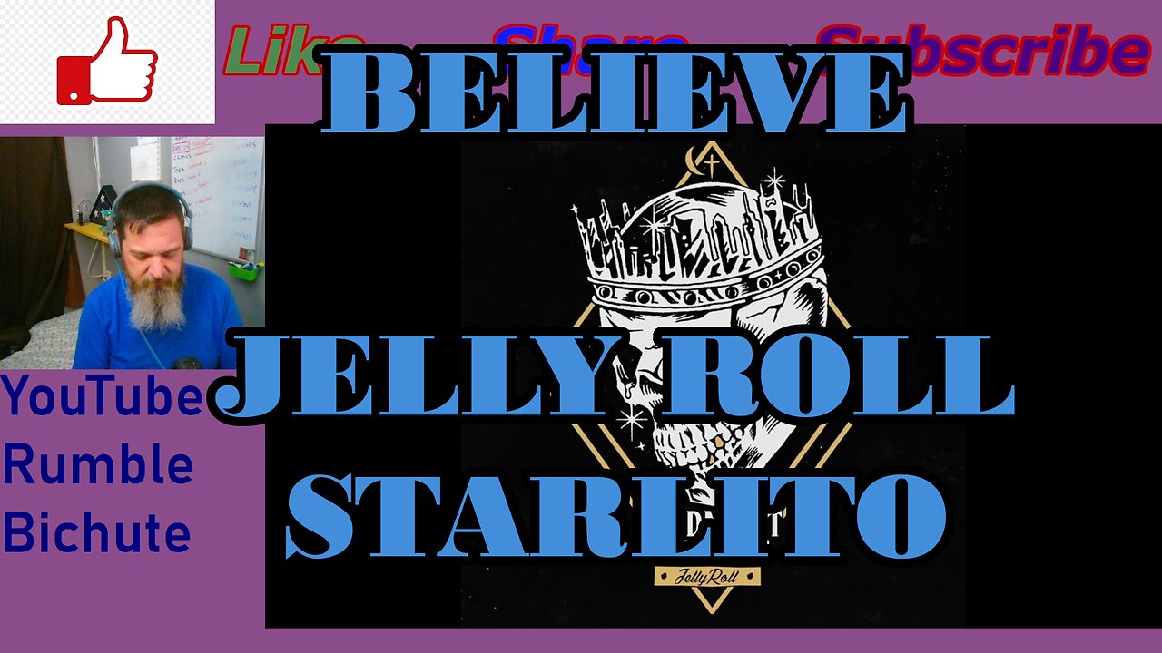 BELIEVE -Jelly Roll ft Starlito -Pitt Reacts