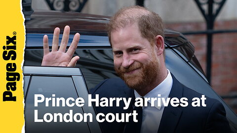 'Confident' Prince Harry arrives at London court for final showdown with UK press