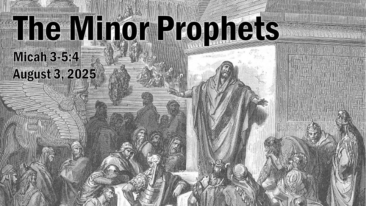 Micah 3-5:4 Jesus was Predicted to Come to Bethlehem