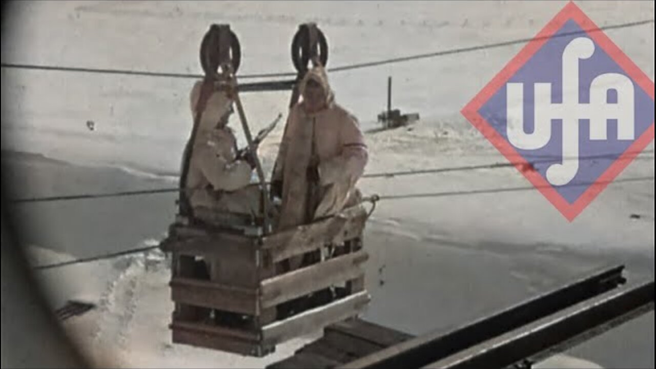 PRIVATE 29th (mot.) ID footage - 2nd COLOR German Newsreel 1944