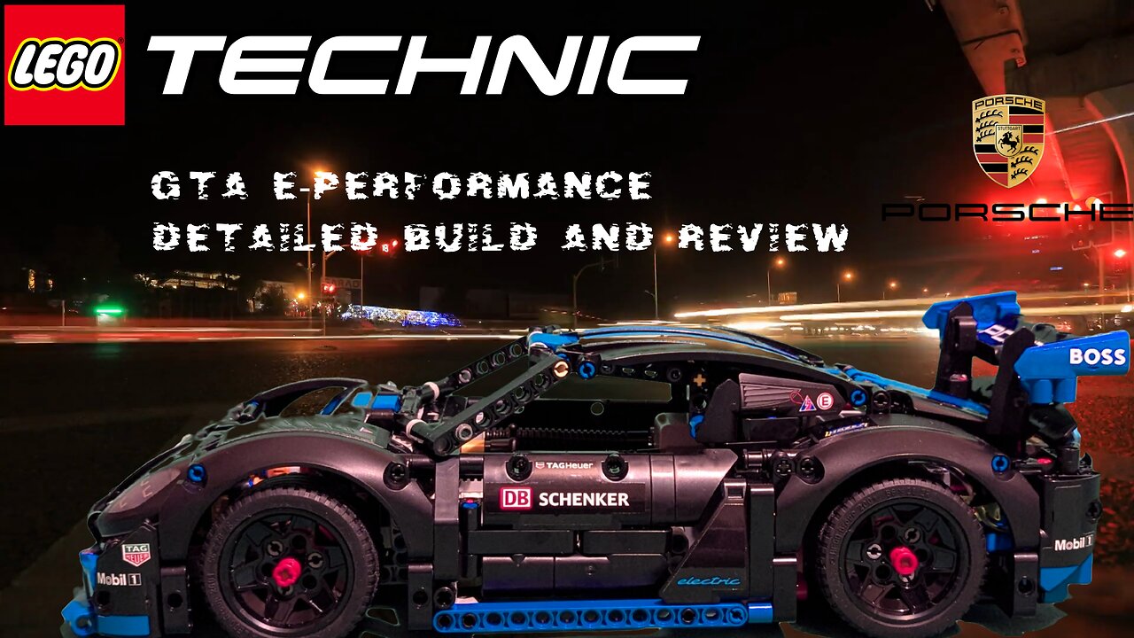 Lego Technic 42176 Porsche GTA e-Performance - Detailed Build & Review