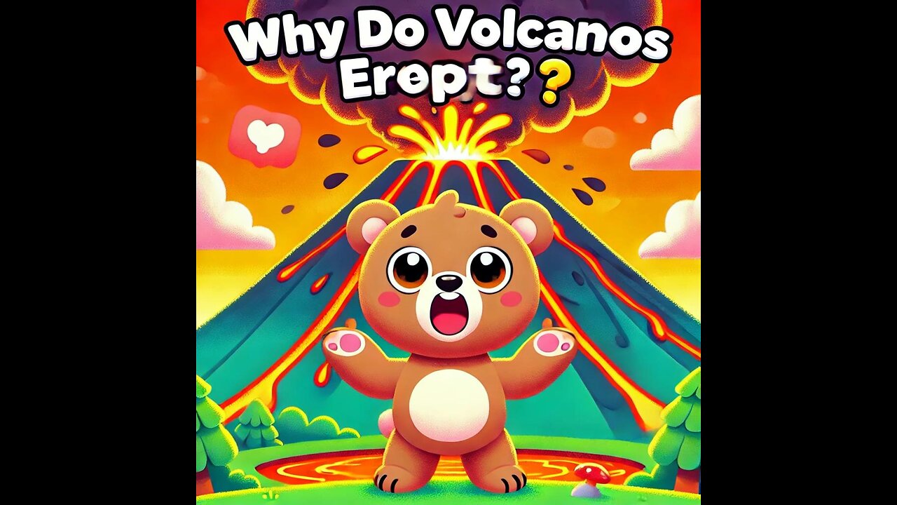 🔥 Why Do Volcanoes Erupt? 🌋 | The Fiery Science of Magma! 🔥