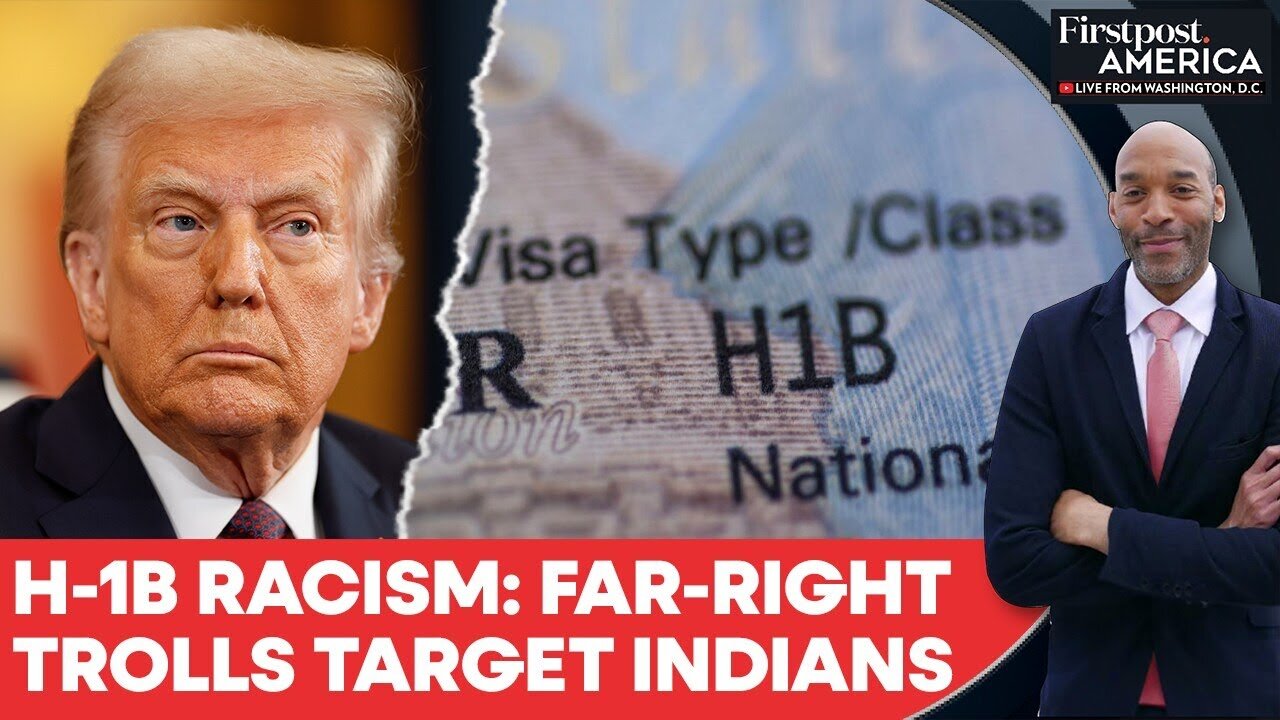 Far-Right Trolls Use "Clog the Toilet" to Block Indian H-1B Workers | Firstpost America | N18G