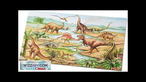 Melissa & Doug Dinosaurs Floor Puzzle 48 Pieces (2 Feet x Review