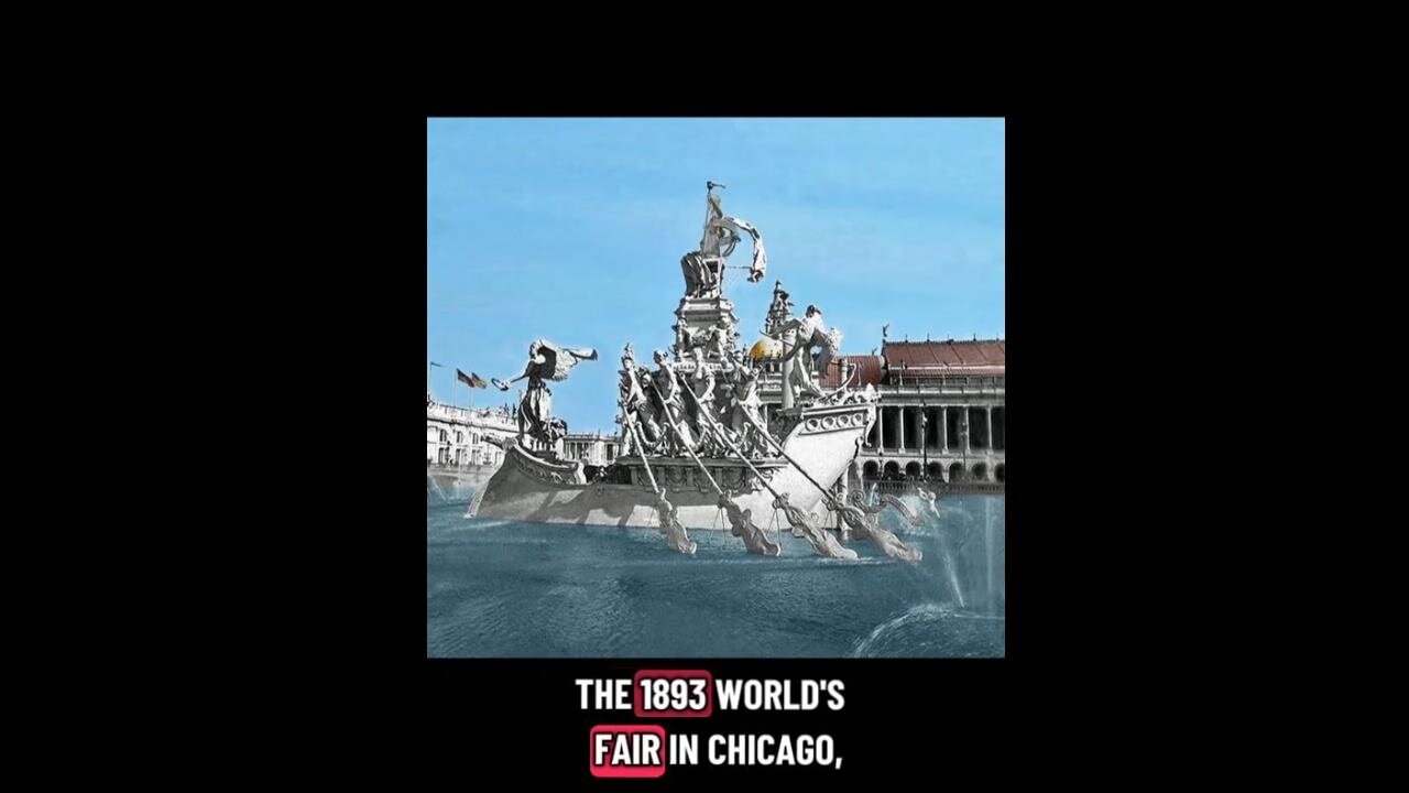 The 1893 Worlds Fair in Chicago - No way it was built to be demolished in 6 months.