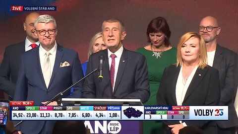 Andrej "Donald" Babiš triumfoval ve volbách a okamžitě převzal narativ Trumpa, Orbána a Fica!