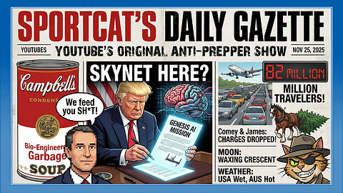 Sportcat’s Daily Gazette | CAMPBELL'S EXPOSED: Exec Says "We Feed You Garbage!" + AI Takeover