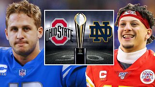 Lions And Jared Goff IMPLODE In Loss, Chiefs Get CONTROVERSIAL Win Amid Ref Backlash, CFP Final