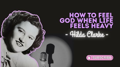 How To Feel God When Life Feels Heavy