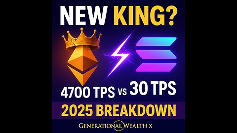 Solana vs Ethereum: Which Crypto Wins in 2025? 👑⚡ 