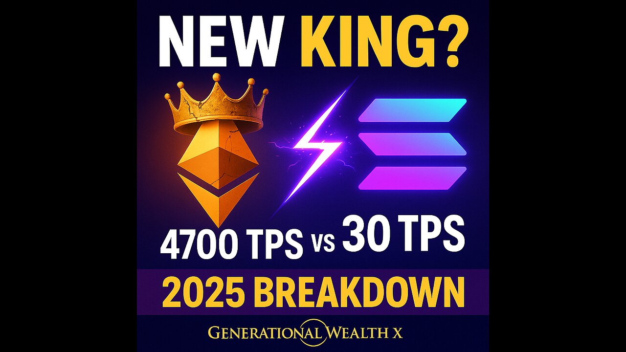 Solana vs Ethereum: Which Crypto Wins in 2025? 👑⚡