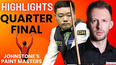 EPIC Quarter-Final Showdown! 😱 Judd Trump vs Ding Junhui Johnstone's Paint Masters Highlights!