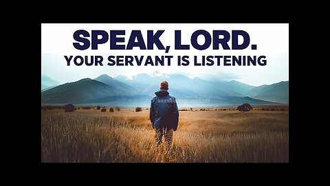Start Listening To What God Is Saying To You | Christian Motivational Prayers