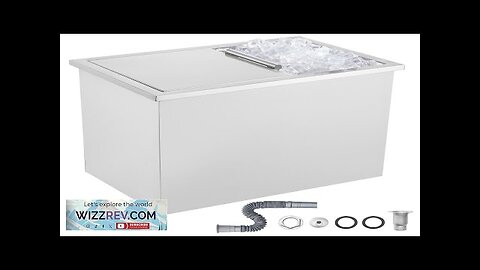 VEVOR 28.5Quart Drop in Ice Chest Ice Cooler Ice Bin Stainless Steel Review