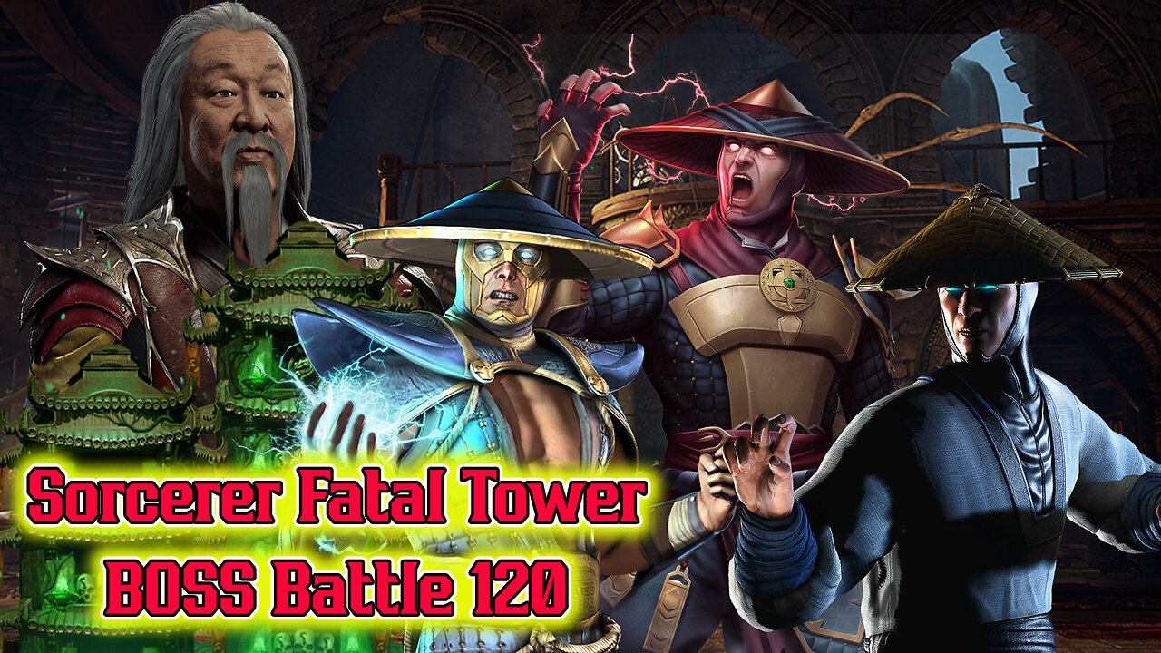 MK Mobile. Sorcerers Fatal Tower BOSS Battle 120