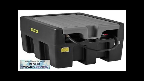 VEVOR Portable Diesel Tank 58 Gallon Capacity & 10 GPM Flow Rate Review