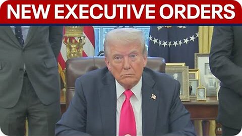 President Trump signs new executive orders