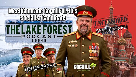 🛑 Socialism Hits the North Shore?! Morgan Coghill for Congress 🎙️ Lake Forest Podcast 🔥