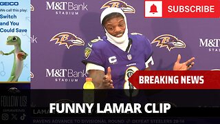 Lamar Jackson Makes Funny Derrick Henry Comparison