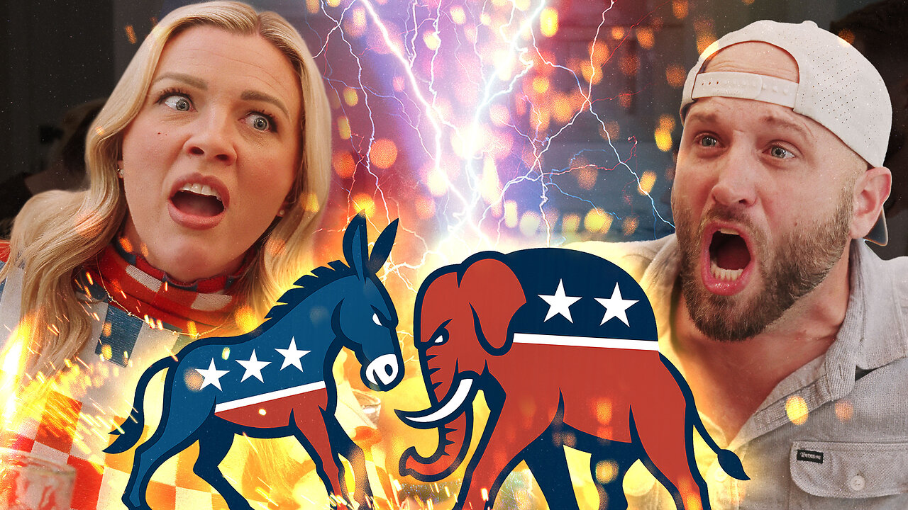 Liberals vs. Conservatives Family Dinner Battle