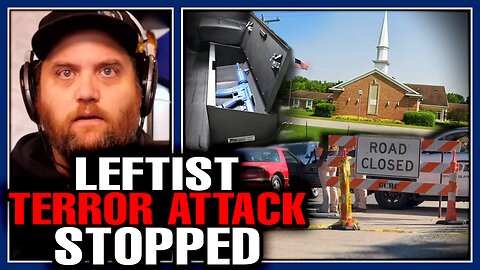 Armed Man BLASTS Through Police Barricade Dressed In Black At Mormon Church That Was Burned Down!