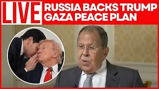 ISRAEL HAMAS PEACE LIVE | Russia Backs Trump’s Gaza Plan, Lavrov Blames West for Genocide